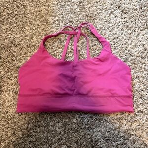 lululemon athletica Vibrant Pink Sports Bra